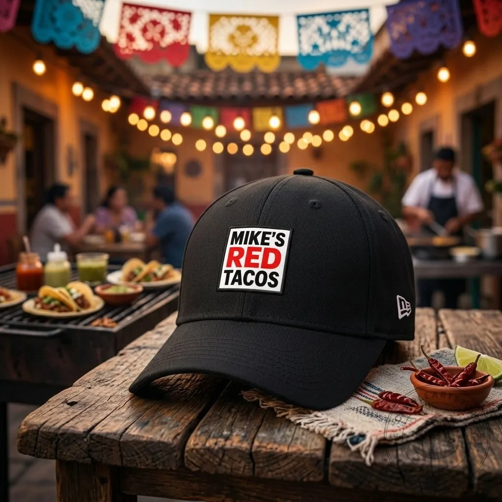 LeBron James Mike's Red Tacos Black Dad Hat 4 LeBron James Mike