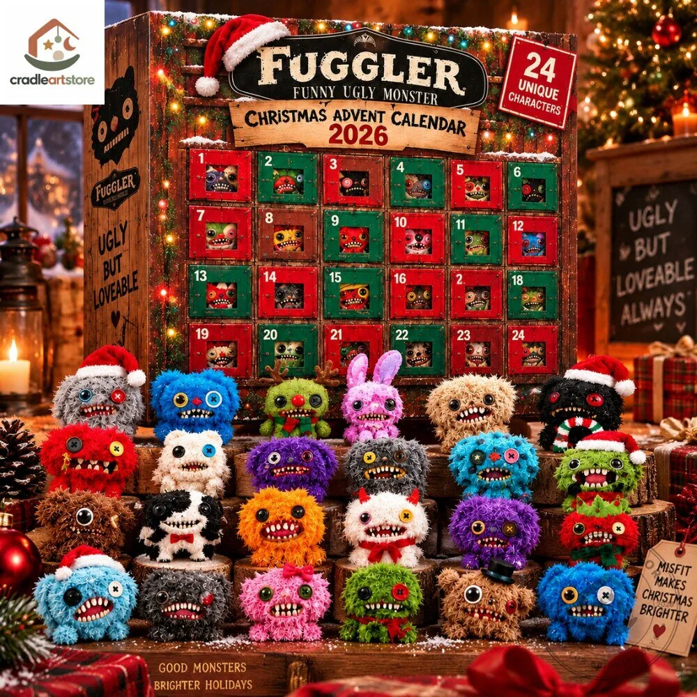 Fuggler Christmas Advent Calendar 2026 - 24 Ugly Monster Collectible Set 5 Fuggler Christmas Advent Calendar 2026 - 24 Ugly Monster Collectible Set