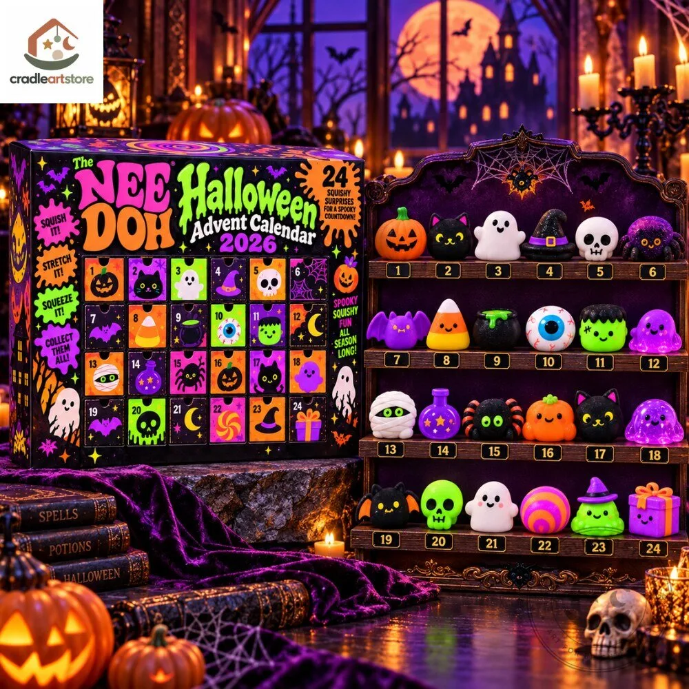 Needoh Halloween Advent Calendar 2026