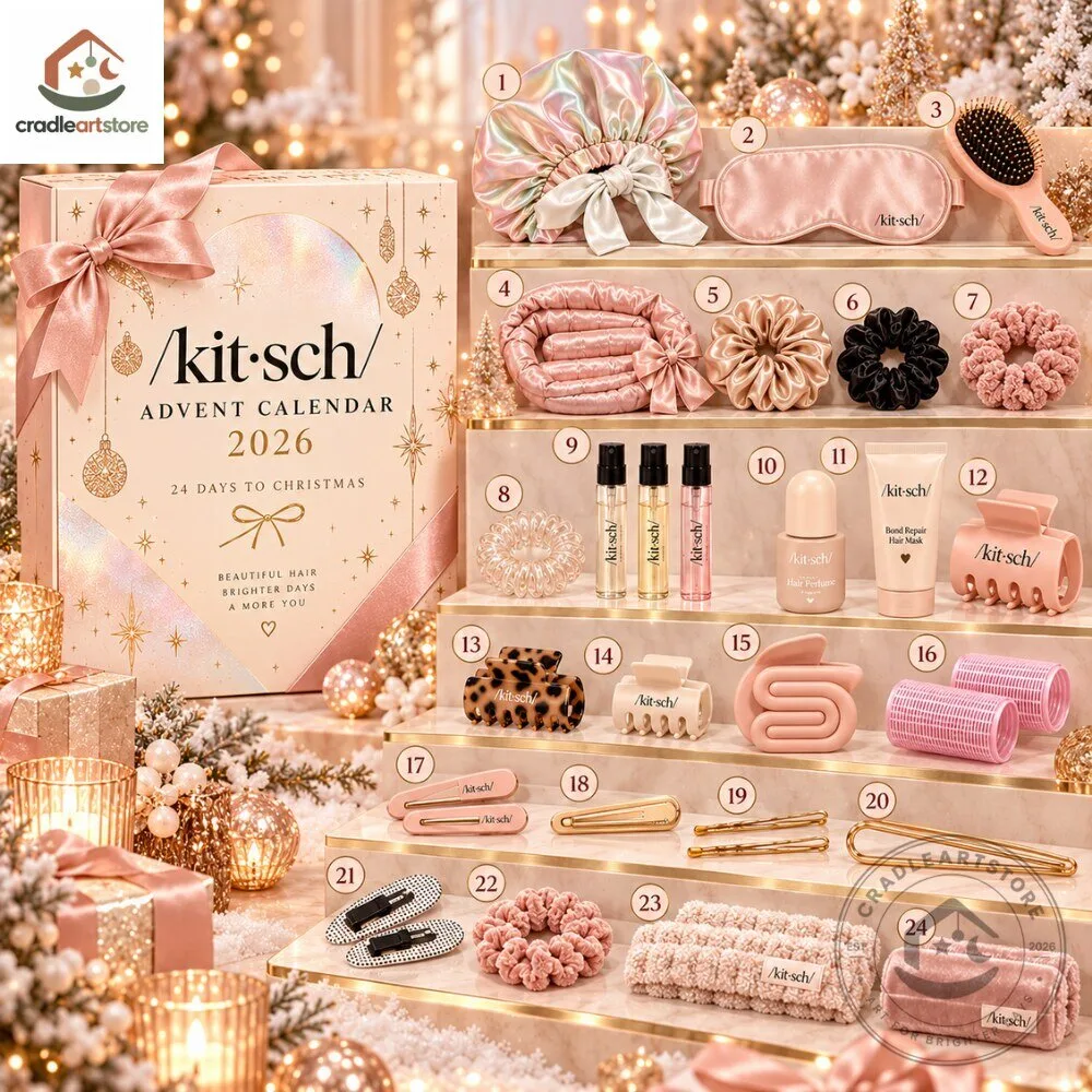 Kitsch Advent Calendar 2026 - 24 Days of Christmas Hair Accessories