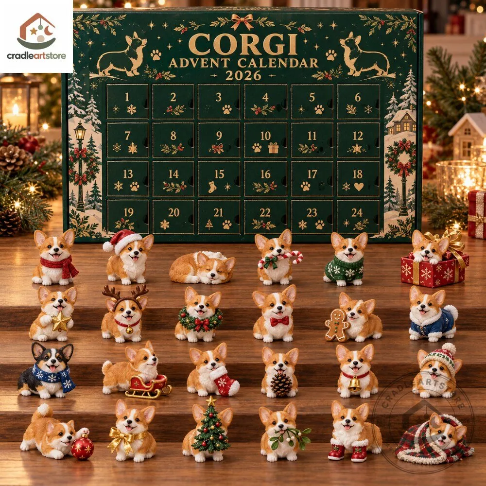 Corgi Christmas Advent Calendar 2026