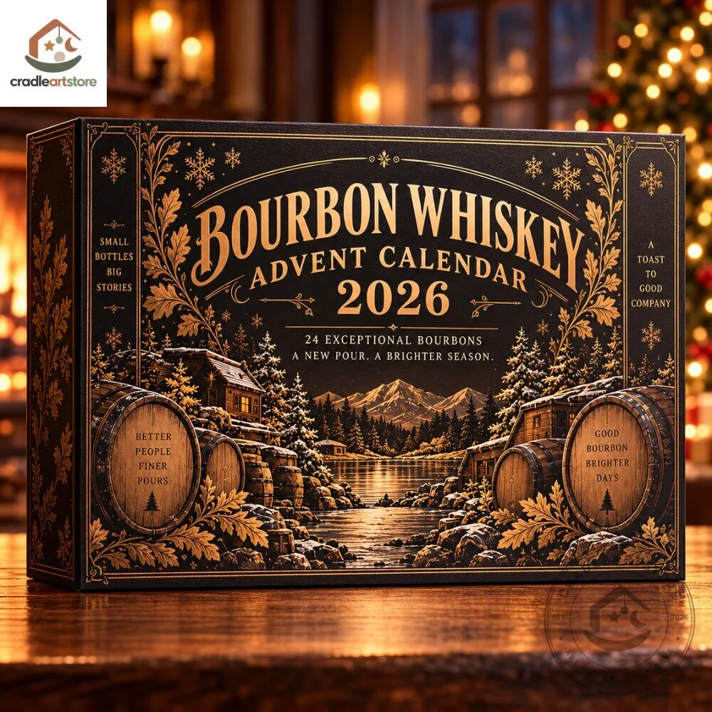 Bourbon Whiskey Advent Calendar 2026 with 24 Ornaments 4 Bourbon Whiskey Advent Calendar 2026 with 24 Ornaments