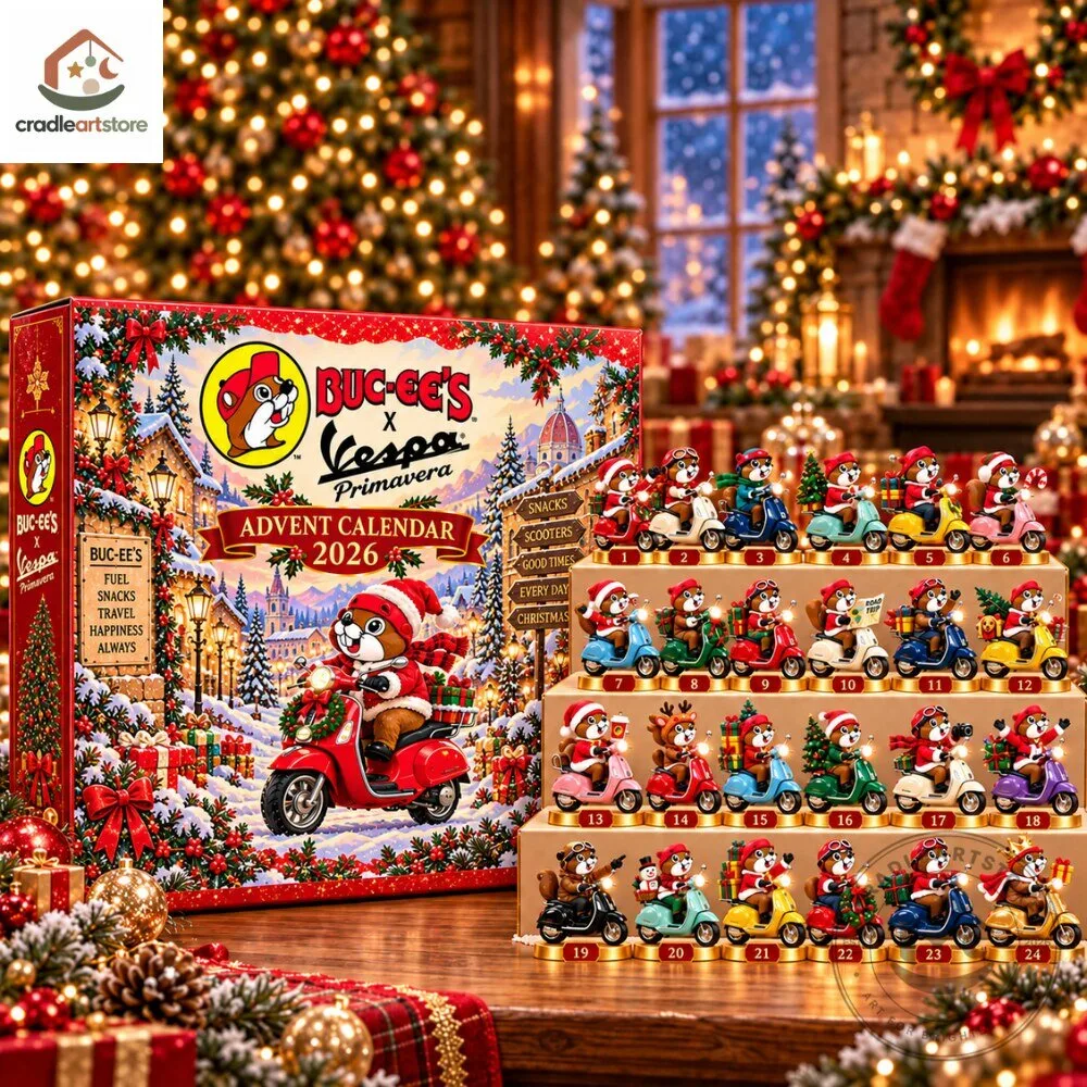 Buc-ee's x Vespa Primavera Advent Calendar 2026 Special Edition
