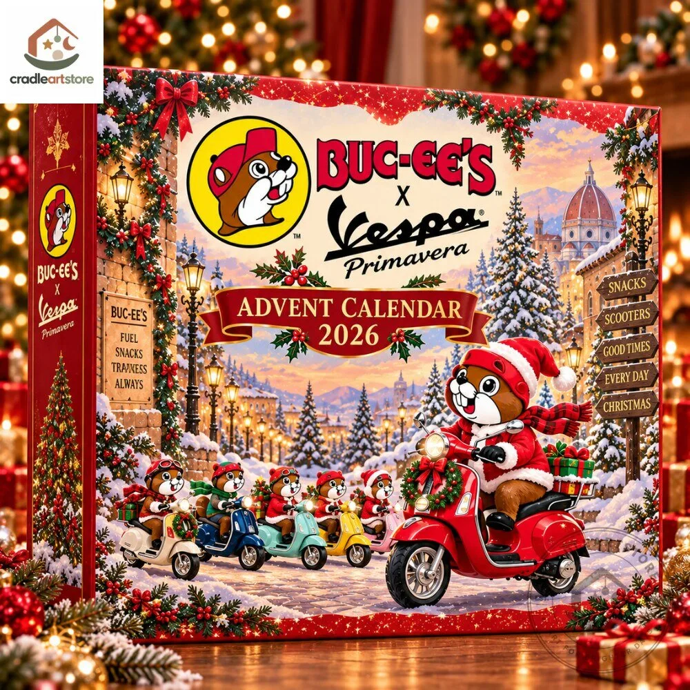 Buc-ee's x Vespa Primavera Advent Calendar 2026 Special Edition 4 Buc-ee's x Vespa Primavera Advent Calendar 2026 Special Edition