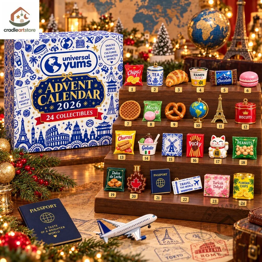 Universal Yums 2026 World Snacks Advent Calendar