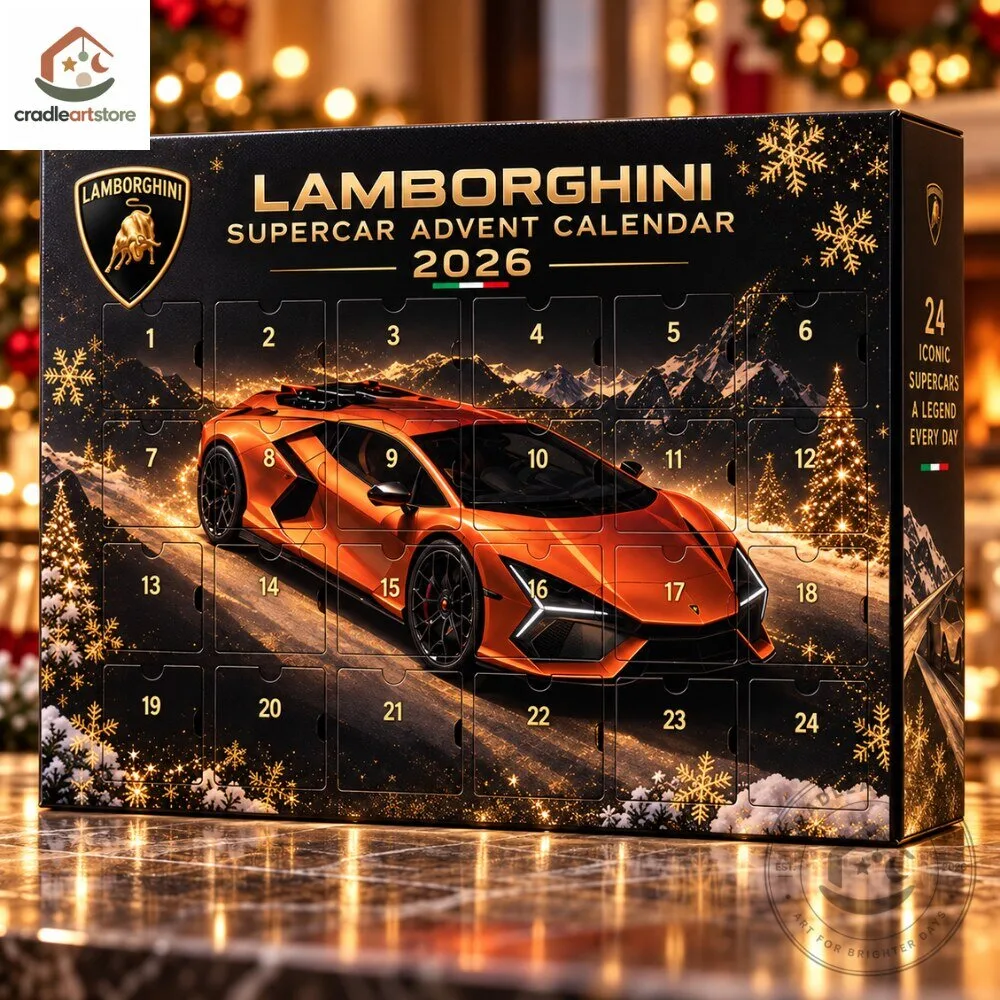 Lamborghini Supercar Advent Calendar 2026 Limited Edition 4 Lamborghini Supercar Advent Calendar 2026 Limited Edition