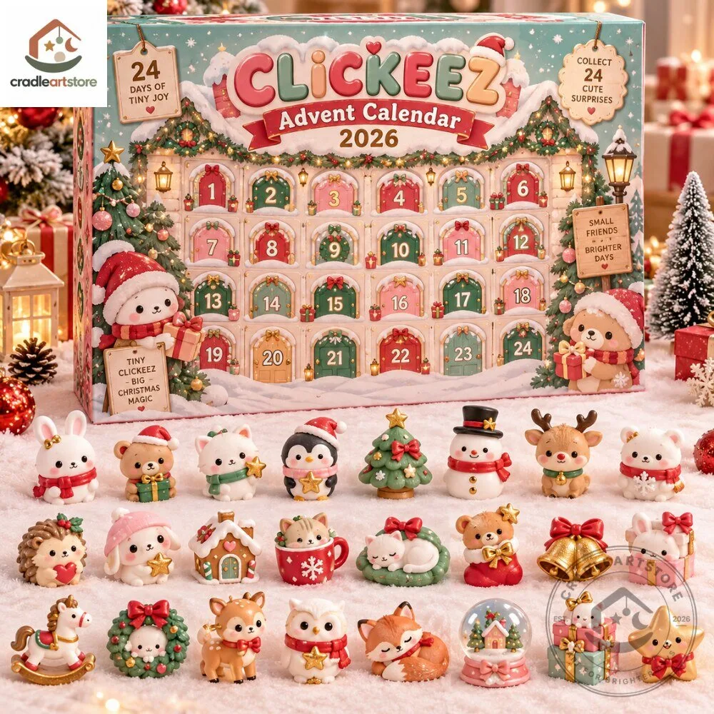 Clickeez Christmas Countdown Advent Calendar 2026 With 24 Ornaments 6 Clickeez Christmas Countdown Advent Calendar 2026 With 24 Ornaments
