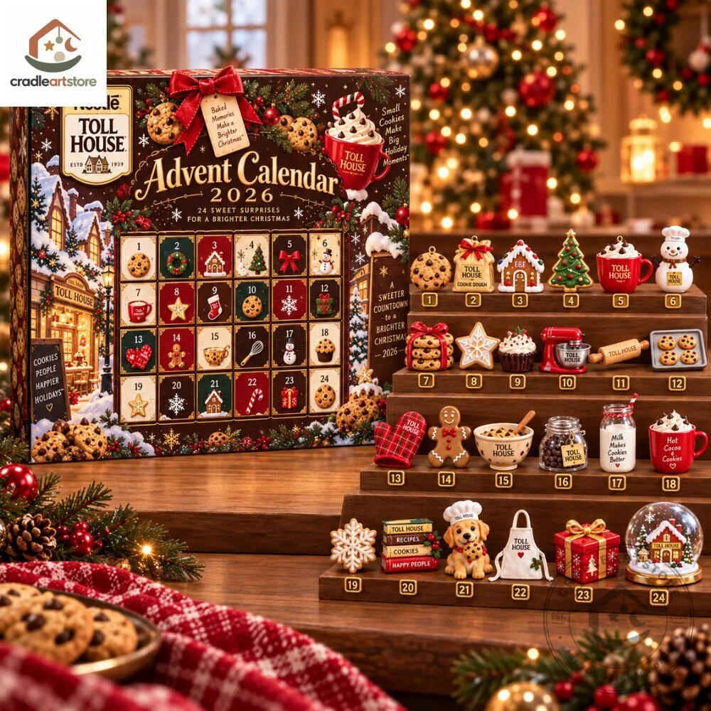 "Top 2026 Christmas Advent Calendars: Discover Unique Holiday Surprises" 1 Toll House Christmas Advent Calendar 2026 with 24 Ornaments