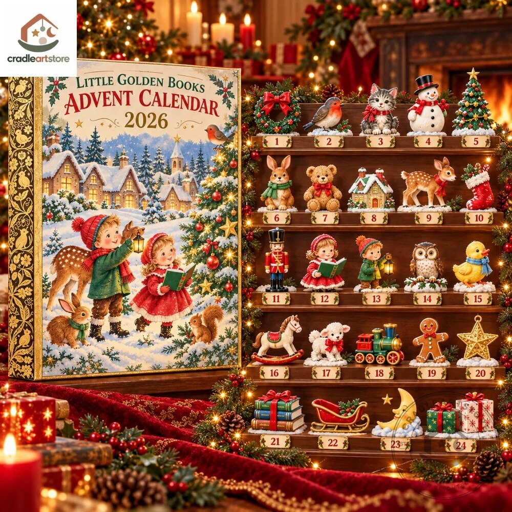 Little Golden Books Christmas Advent Calendar 2026