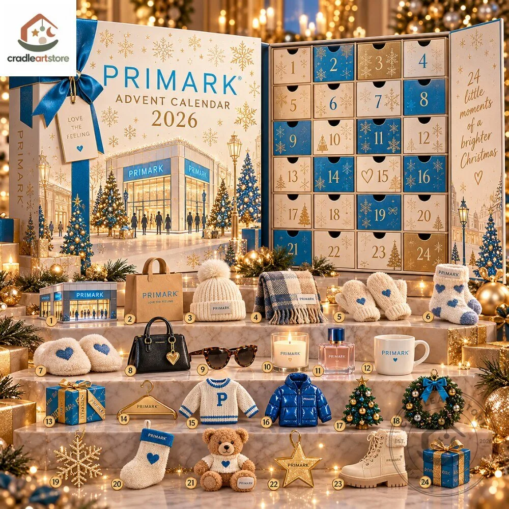 Primark Christmas Advent Calendar 2026 with 24 Ornaments 7 Primark Christmas Advent Calendar 2026 with 24 Ornaments
