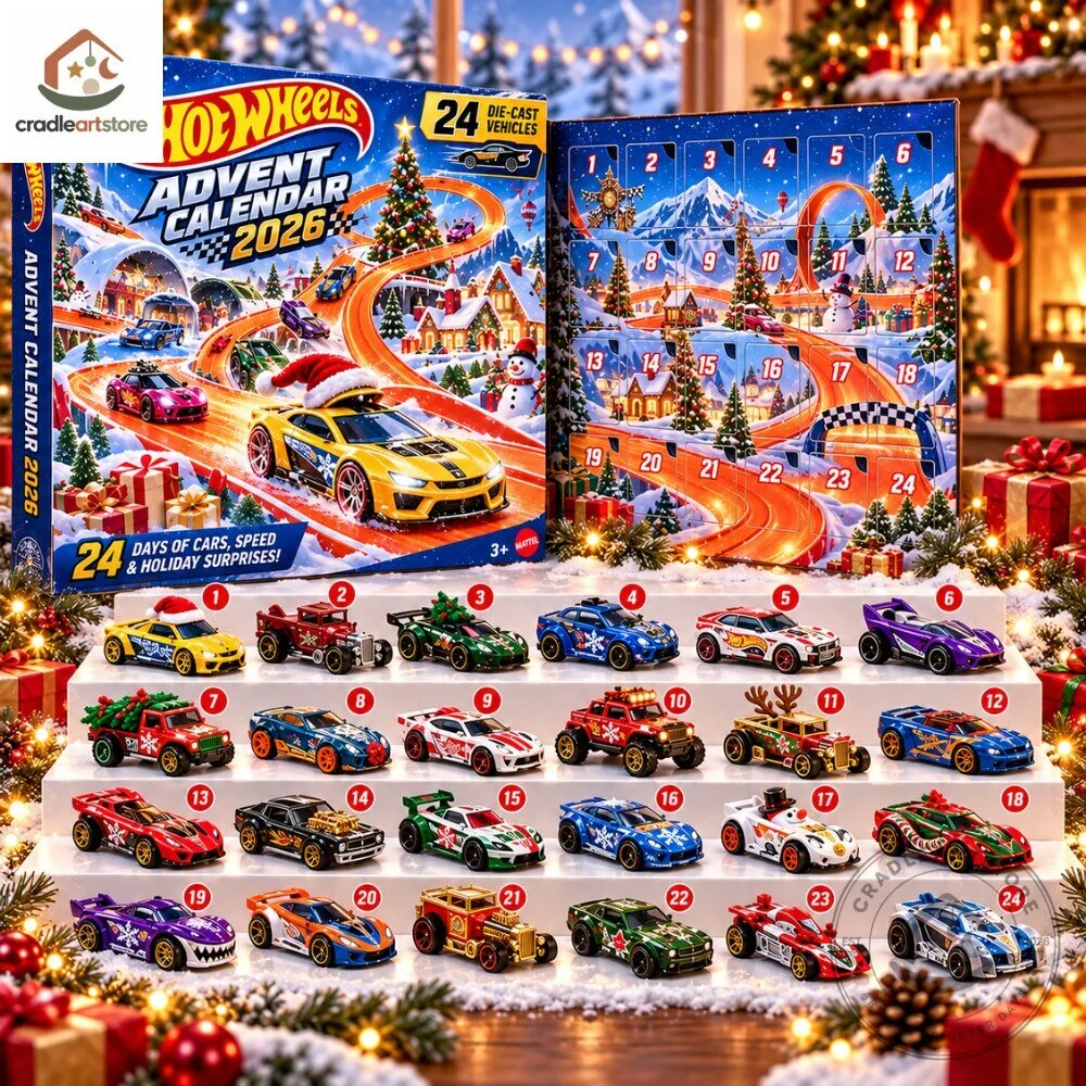 Hot Wheels Christmas Advent Calendar 2026 Special Edition