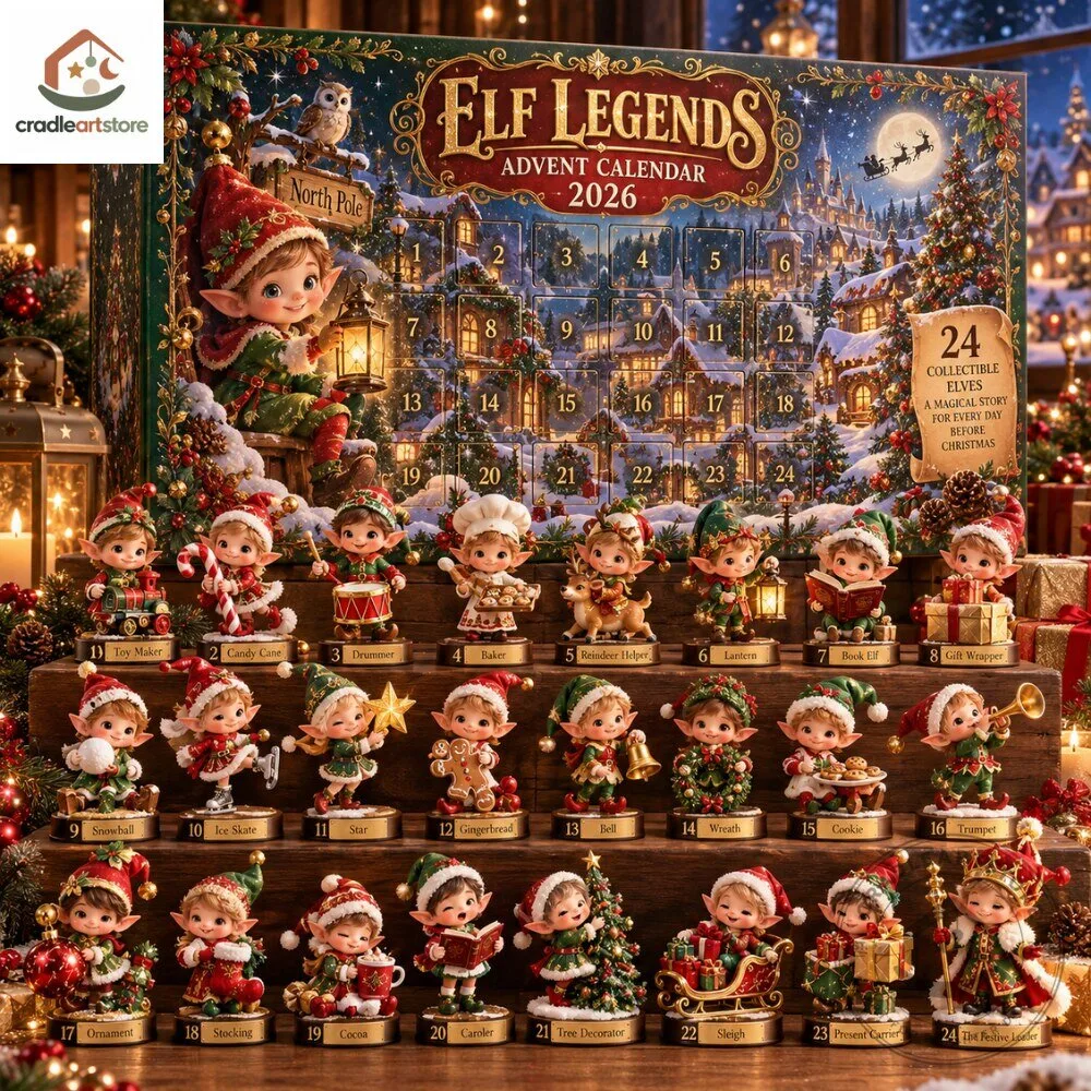 Elf Legends Christmas Countdown Advent Calendar 2026