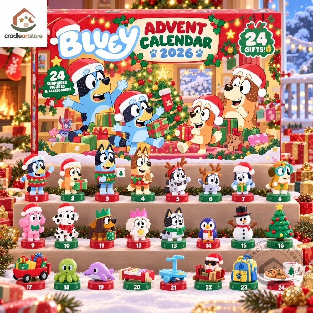 Bluey Christmas Advent Calendar 2026