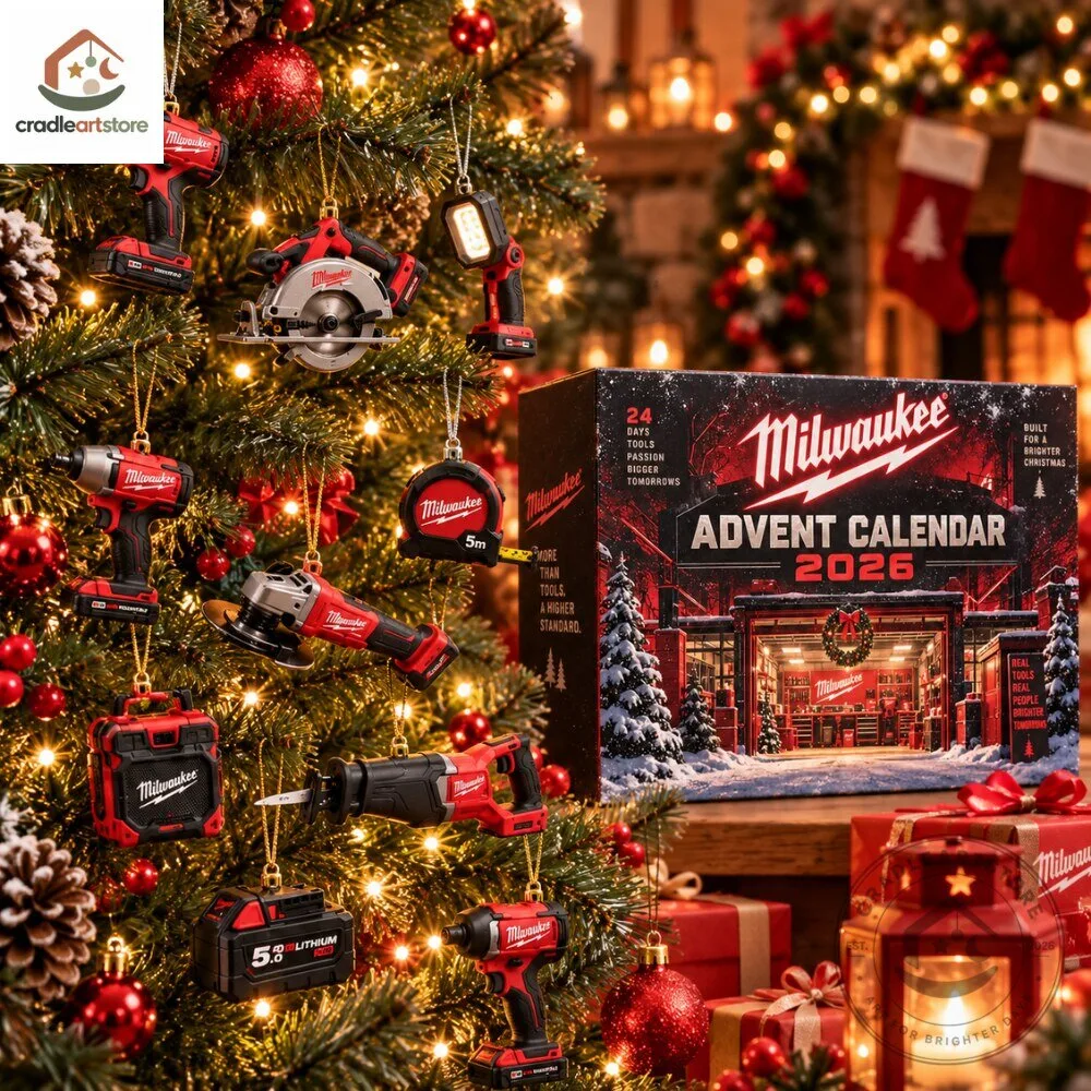 Milwaukee Christmas Advent Calendar 2026 with 24 Ornaments 6 Milwaukee Christmas Advent Calendar 2026 with 24 Ornaments