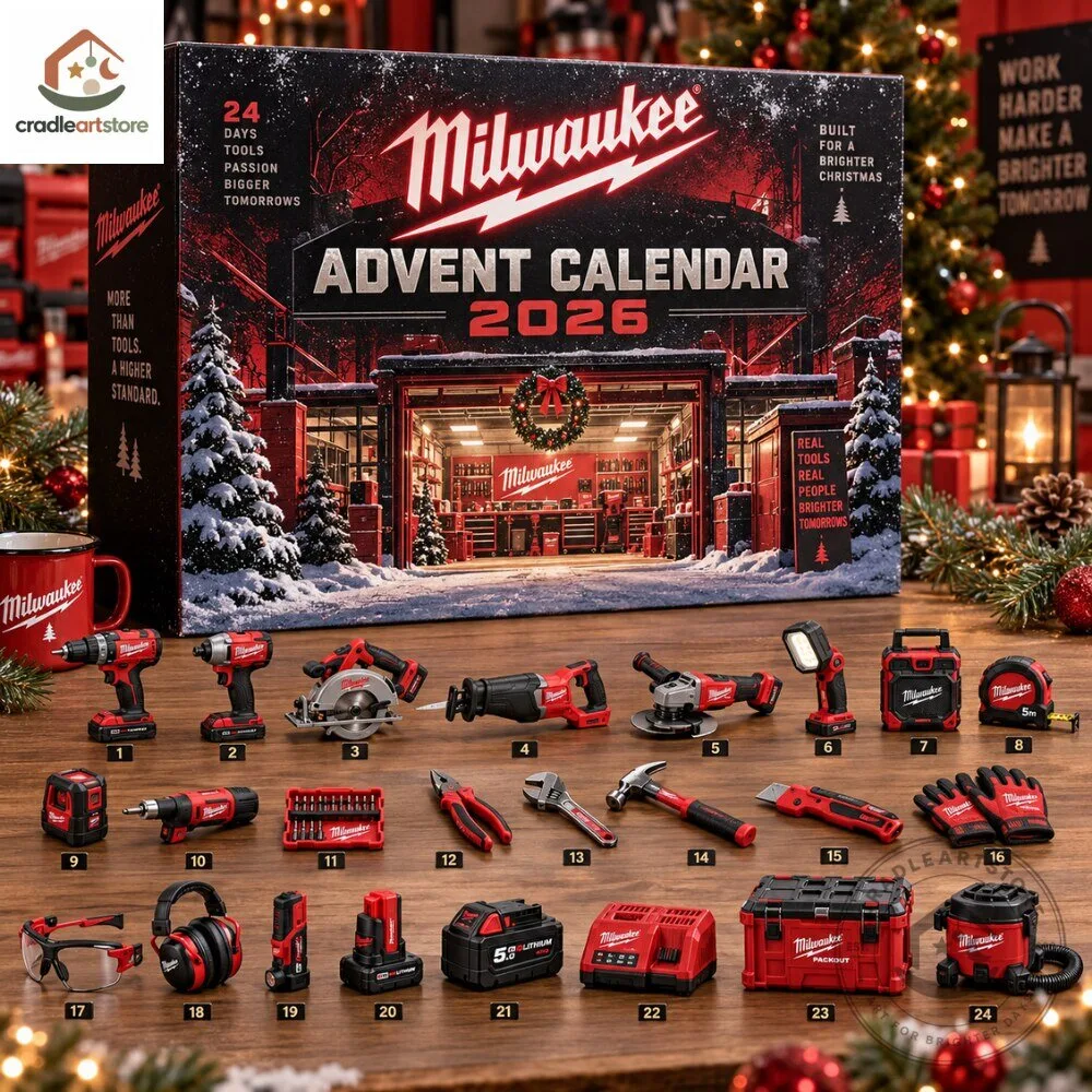Milwaukee Christmas Advent Calendar 2026 with 24 Ornaments 7 Milwaukee Christmas Advent Calendar 2026 with 24 Ornaments