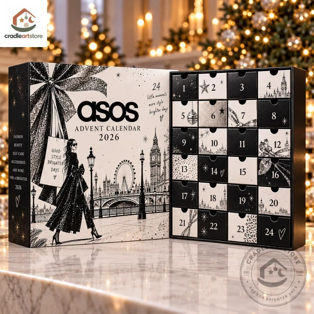 ASOS Christmas Advent Calendar 2026 with 24 Ornaments 4 ASOS Christmas Advent Calendar 2026 with 24 Ornaments