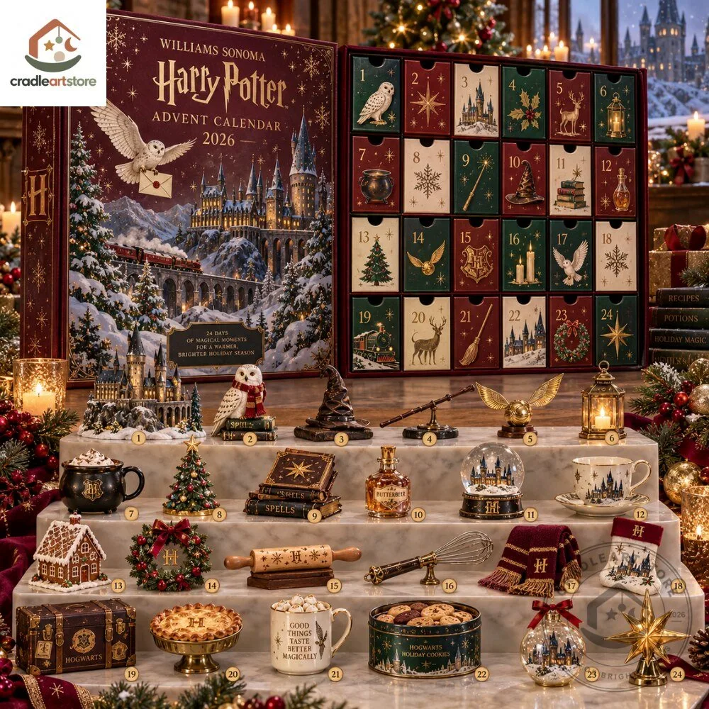 Williams Sonoma Harry Potter Christmas Advent Calendar 2026 7 Williams Sonoma Harry Potter Christmas Advent Calendar 2026