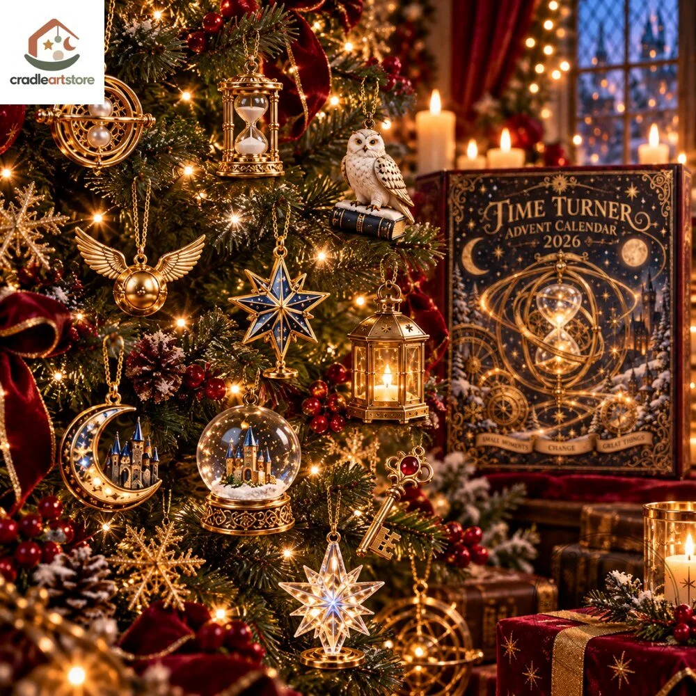 Time Turner Christmas Advent Calendar 2026 with 24 Ornaments 6 Time Turner Christmas Advent Calendar 2026 with 24 Ornaments