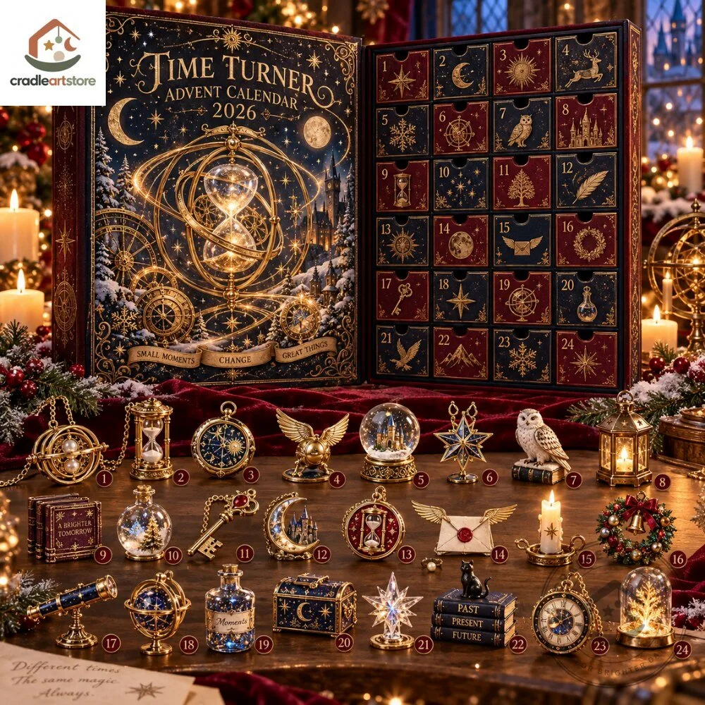 Time Turner Christmas Advent Calendar 2026 with 24 Ornaments 7 Time Turner Christmas Advent Calendar 2026 with 24 Ornaments