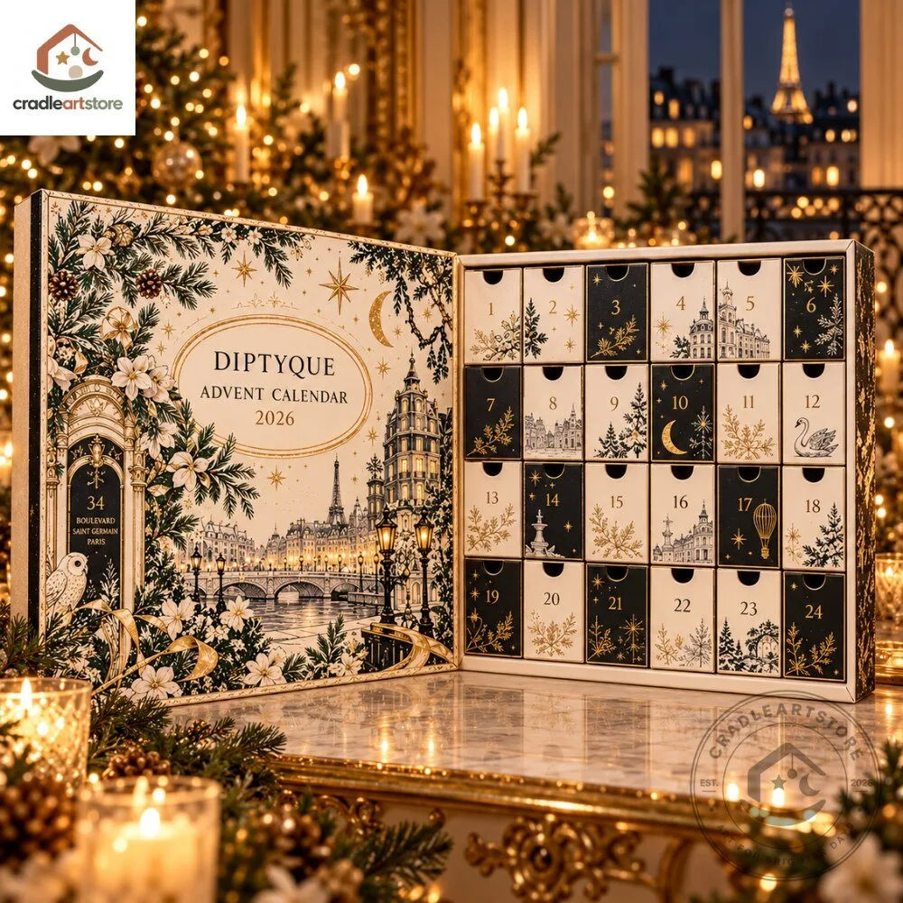 Diptyque Christmas Advent Calendar 2026 with 24 Ornaments 5 Diptyque Christmas Advent Calendar 2026 with 24 Ornaments