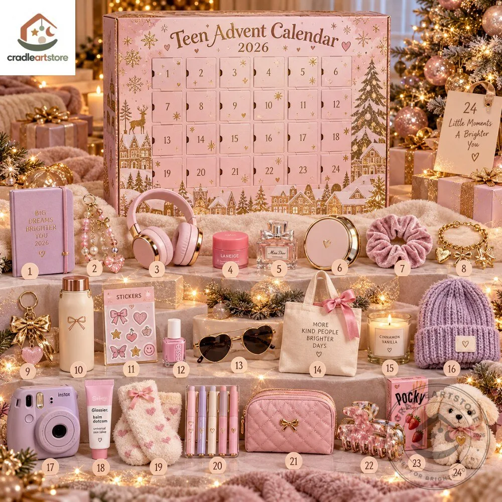 Teen Christmas Advent Calendar 2026 with 24 Ornaments 5 Teen Christmas Advent Calendar 2026 with 24 Ornaments