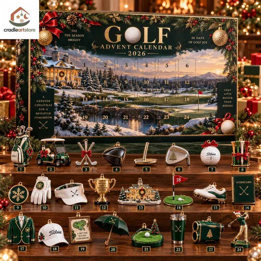 Golf Christmas Advent Calendar 2026 - 24 Days Of Golf Joy