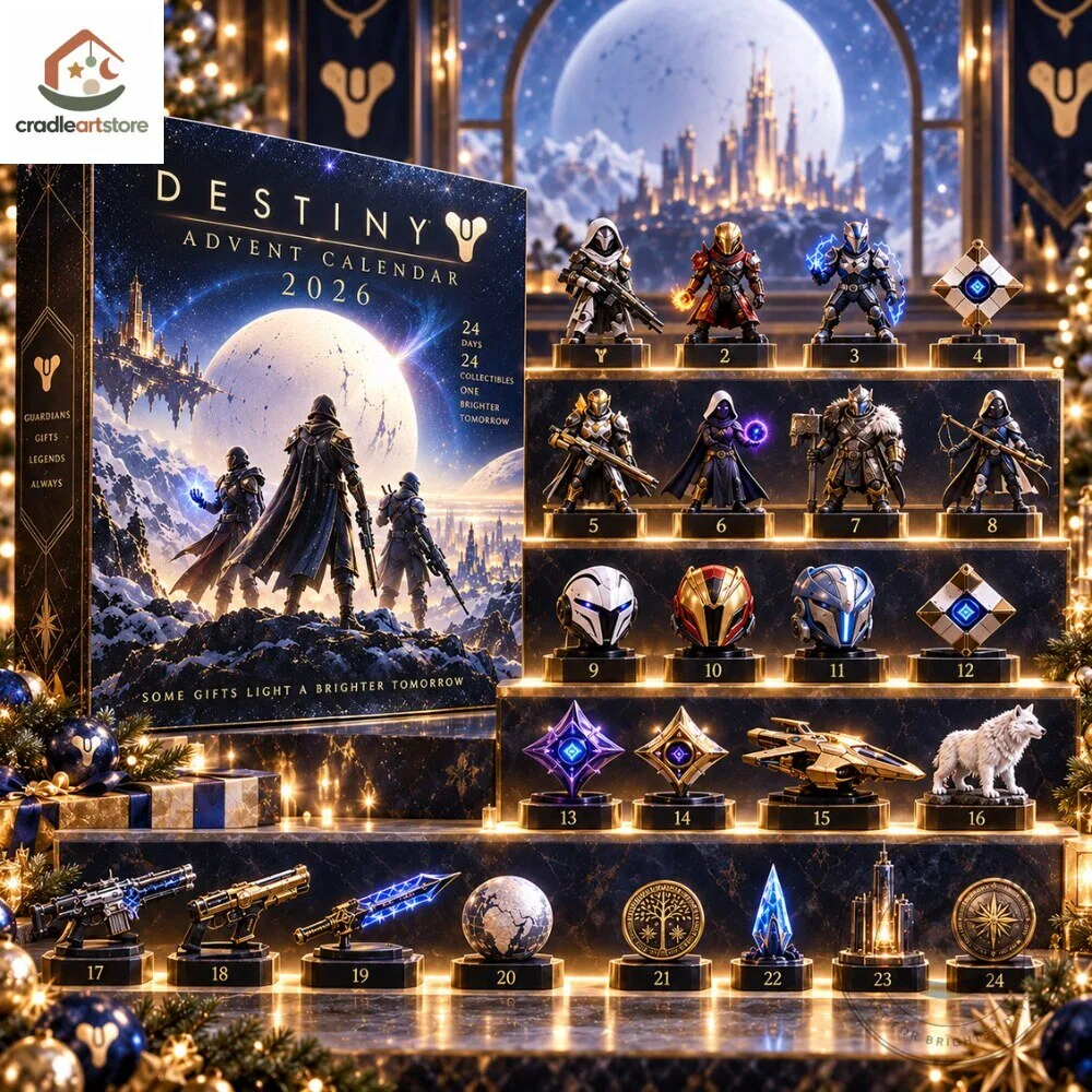 Destiny Christmas Advent Calendar 2026 with 24 Ornaments