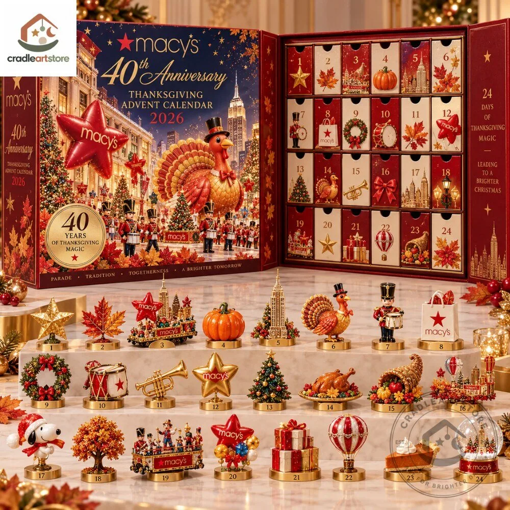 Macy's 40th Anniversary Thanksgiving Parade Advent Calendar 2026
