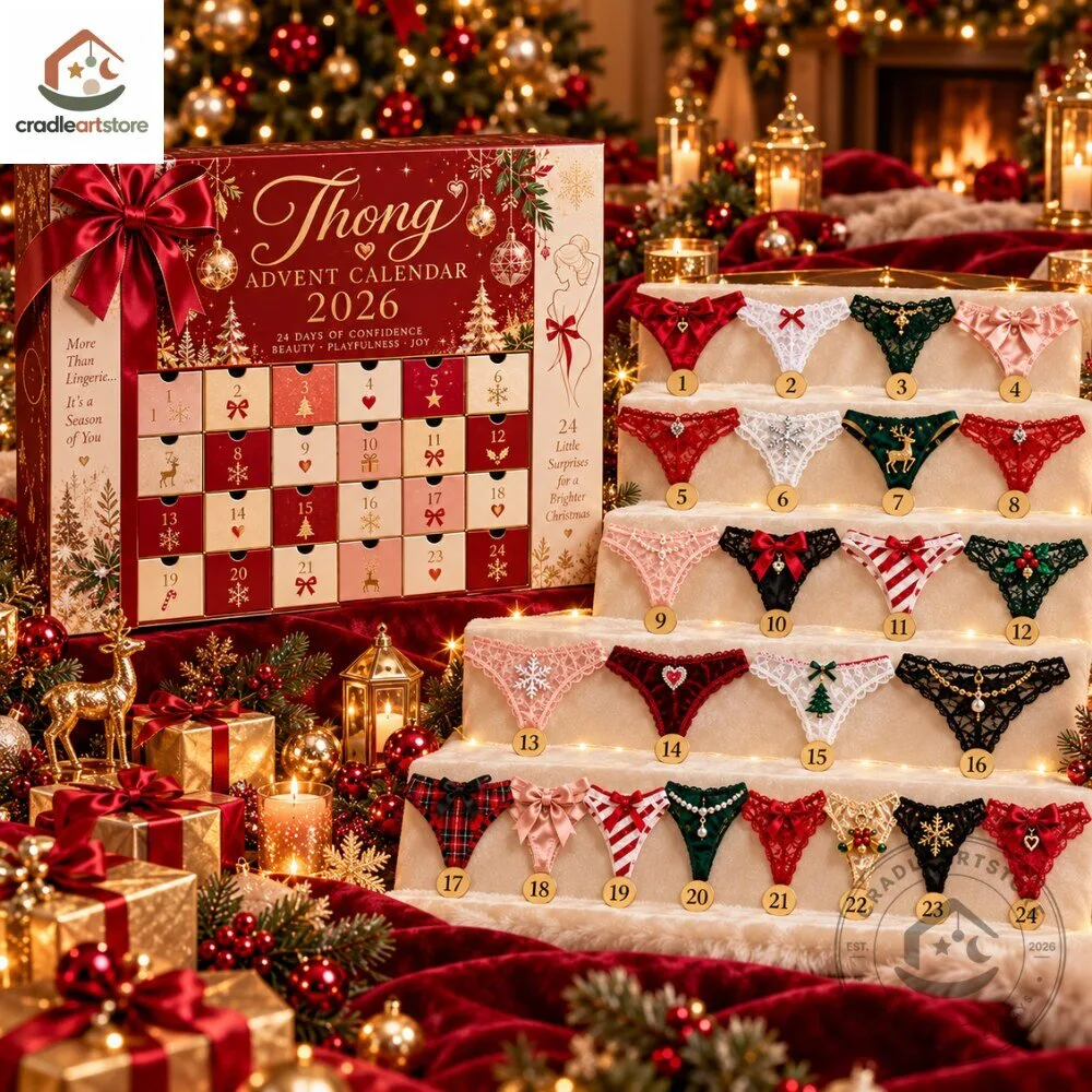 Thong Christmas Advent Calendar 2026 - 24 Days Of Confidence Beauty