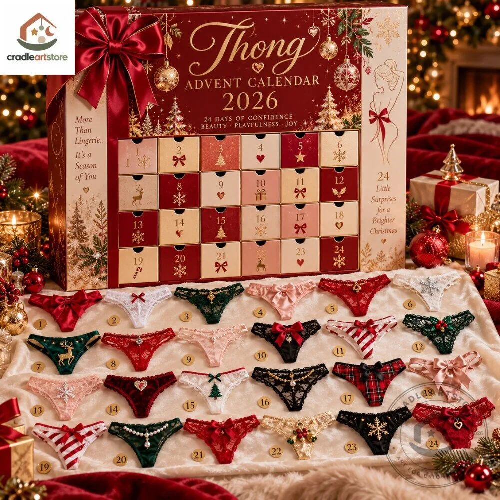 Thong Christmas Advent Calendar 2026 - 24 Days Of Confidence Beauty 6 Thong Christmas Advent Calendar 2026 - 24 Days Of Confidence Beauty
