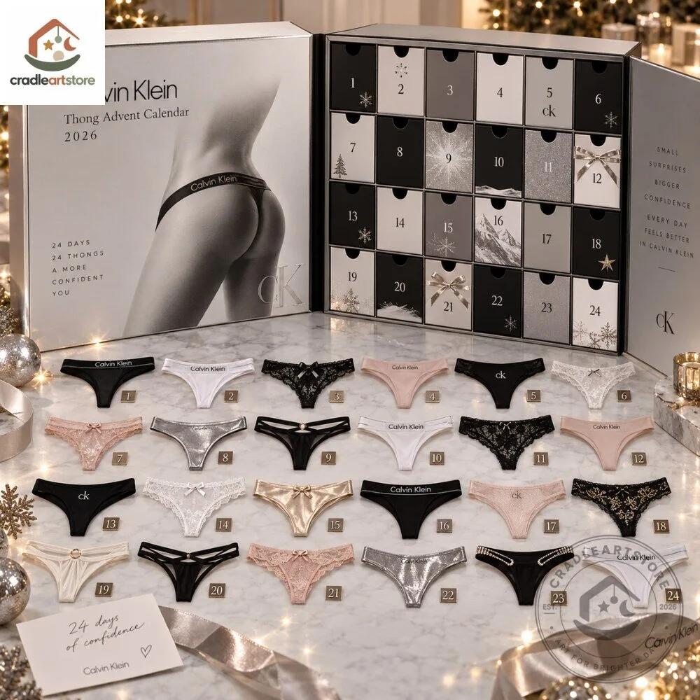 Calvin Klein 24 Days of Thong Christmas Advent Calendar 2026 6 Calvin Klein 24 Days of Thong Christmas Advent Calendar 2026
