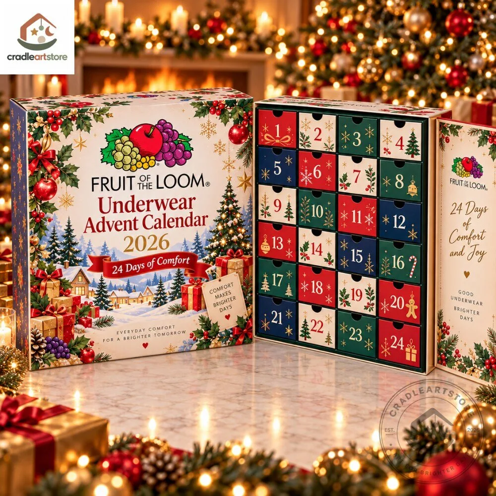 Fruit Of The Loom Underwear Christmas Advent Calendar 2026 5 Fruit Of The Loom Underwear Christmas Advent Calendar 2026