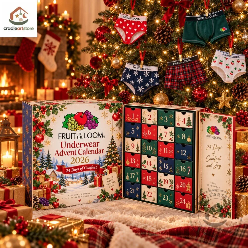 Fruit Of The Loom Underwear Christmas Advent Calendar 2026 7 Fruit Of The Loom Underwear Christmas Advent Calendar 2026