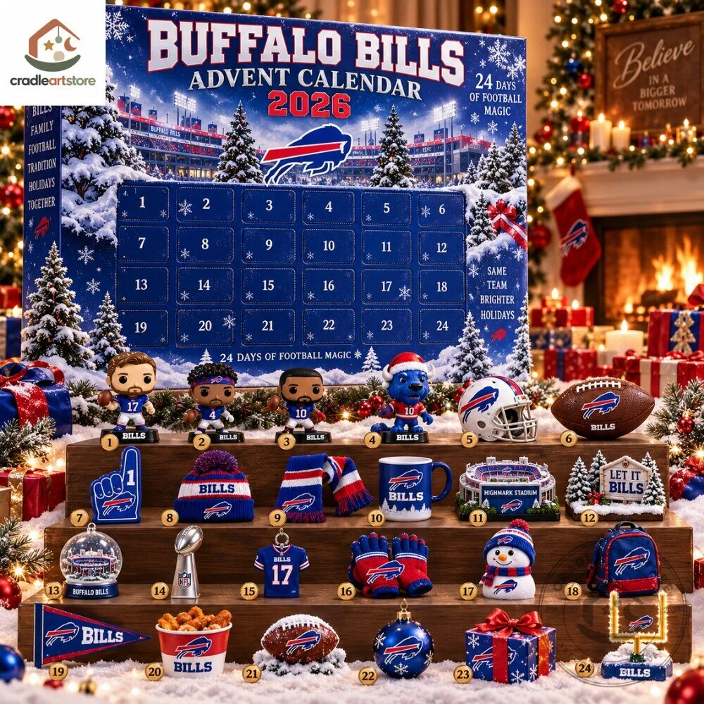 "Top 5 Unique Christmas Advent Calendars 2026 for Everyone" 17 Buffalo Bills Christmas Advent Calendar 2026 with 24 Ornaments