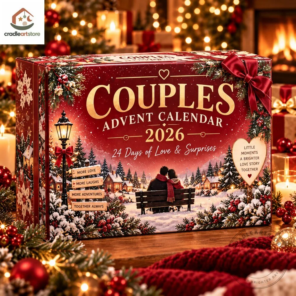 Couples Christmas Advent Calendar 2026 with 24 Ornaments 4 Couples Christmas Advent Calendar 2026 with 24 Ornaments