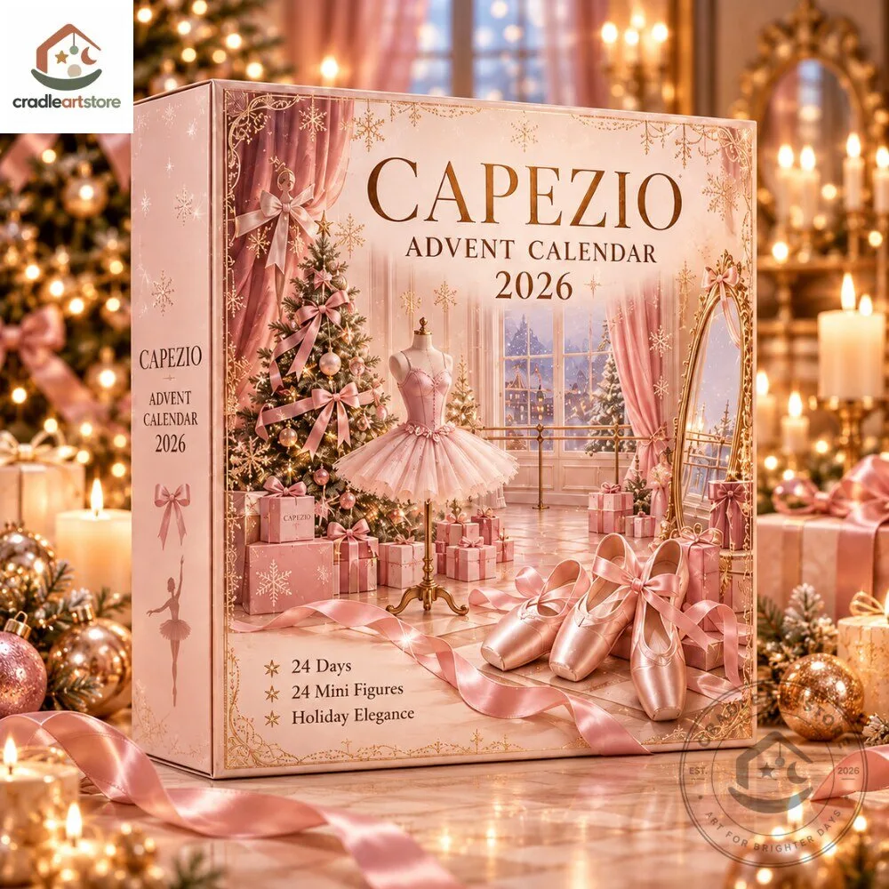 Capezio Christmas Advent Calendar 2026 with 24 Ornaments 5 Capezio Christmas Advent Calendar 2026 with 24 Ornaments