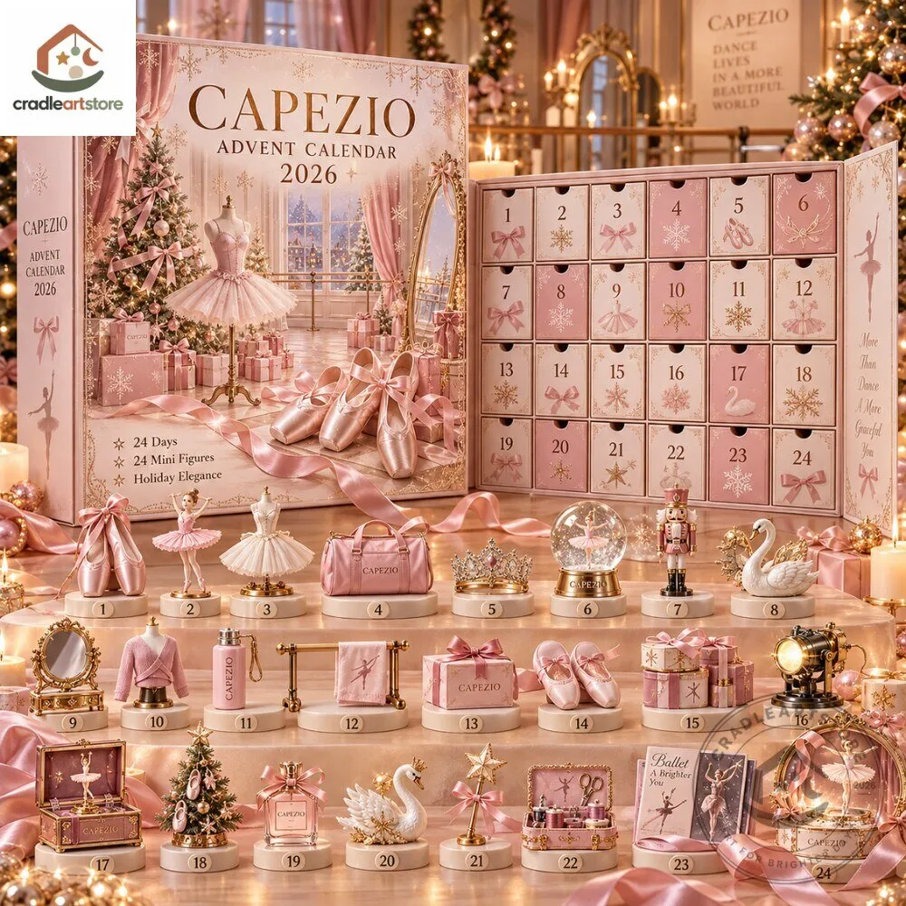 Capezio Christmas Advent Calendar 2026 with 24 Ornaments 6 Capezio Christmas Advent Calendar 2026 with 24 Ornaments