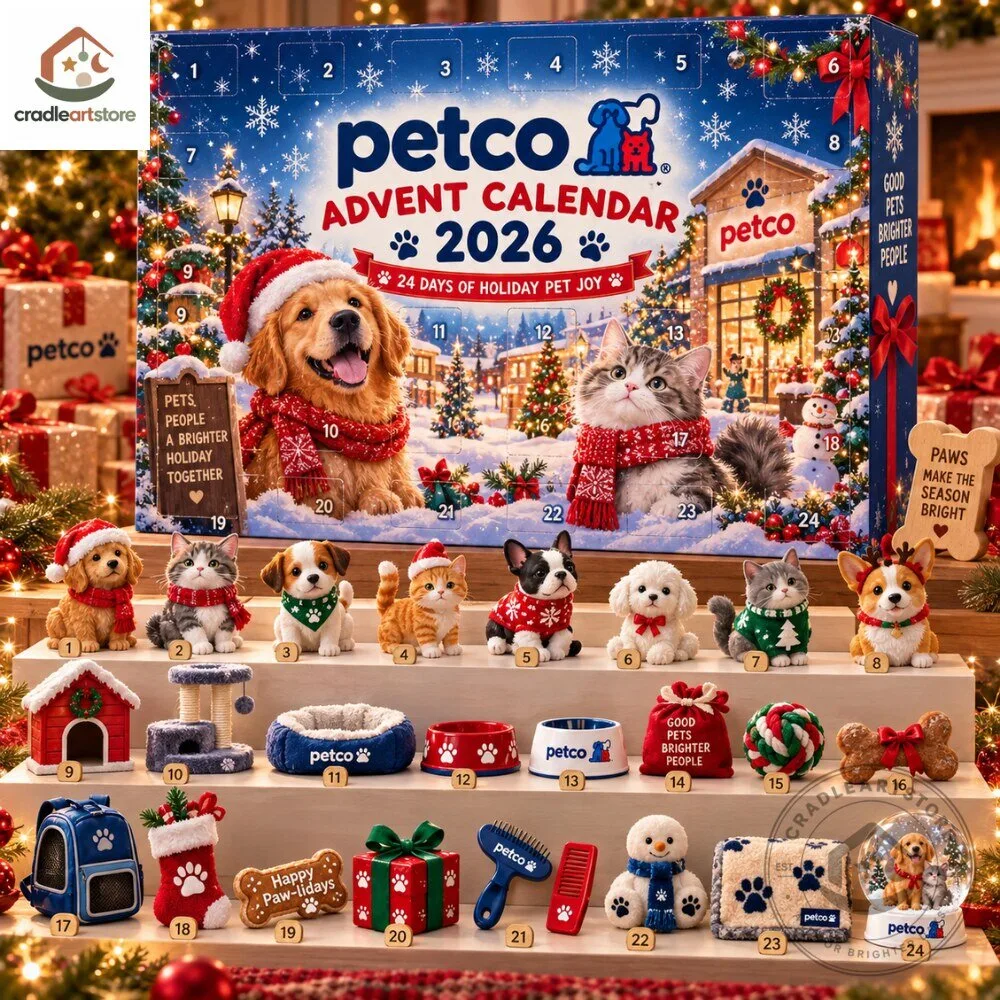 "Top 2026 Advent Calendars: Petco, Howies, AS Roma, SSC Napoli" 54 Petco Advent Calendar 2026 with 24 Ornaments