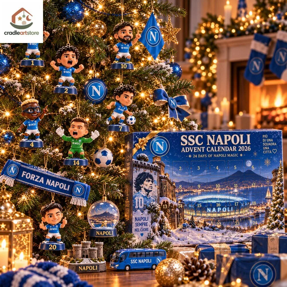 SSC Napoli Advent Calendar 2026 with 24 Ornaments 7 SSC Napoli Advent Calendar 2026 with 24 Ornaments