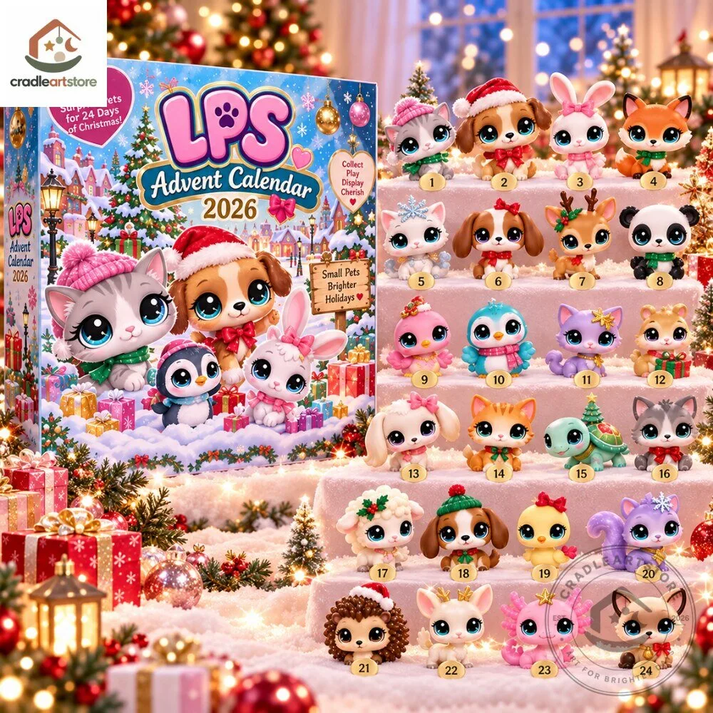 "Top 2026 Advent Calendars: LPS, Juice WRLD, RB Leipzig Picks" 50 LPS Advent Calendar 2026 with 24 Ornaments