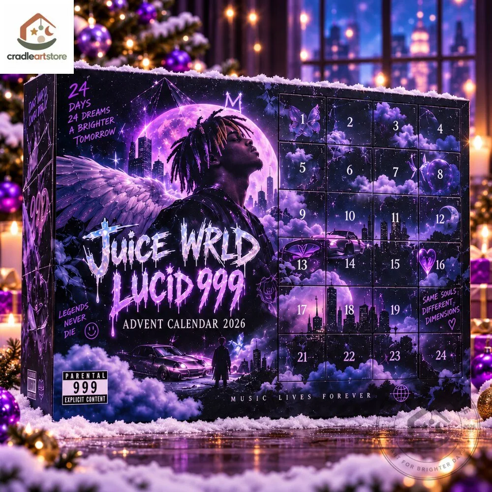Juice WRLD Lucid 999 Advent Calendar 2026 with 24 Ornaments 4 Juice WRLD Lucid 999 Advent Calendar 2026 with 24 Ornaments