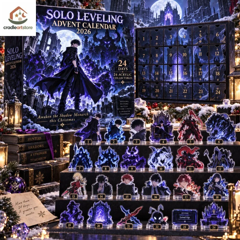 Solo Leveling Advent Calendar 2026 with 24 Ornaments 5 Solo Leveling Advent Calendar 2026 with 24 Ornaments