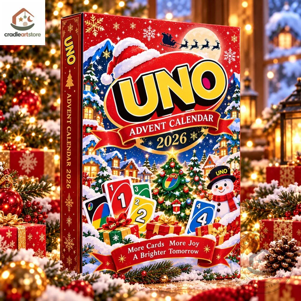 Uno Advent Calendar 2026 with 24 Ornaments 4 Uno Advent Calendar 2026 with 24 Ornaments