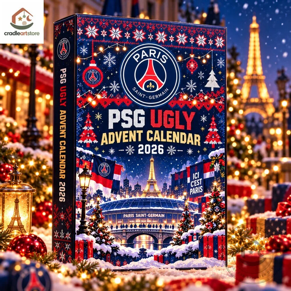 PSG Funny Advent Calendar 2026 with 24 Ugly Ornaments 4 PSG Funny Advent Calendar 2026 with 24 Ugly Ornaments