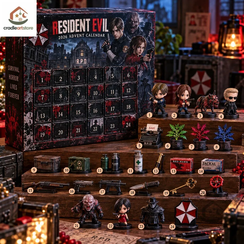 Resident Evil Advent Calendar 2026 Christmas Countdown
