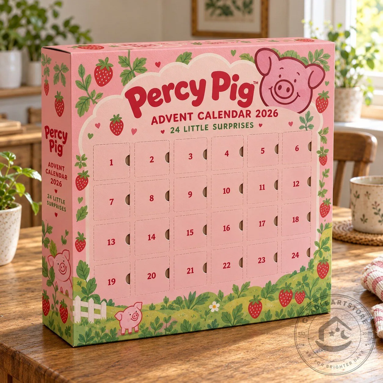 Percy Pig Advent Calendar 2026 Christmas Countdown 5 Percy Pig Advent Calendar 2026 Christmas Countdown