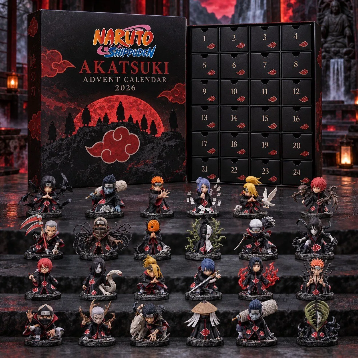 Naruto Shippuden Akatsuki Advent Calendar 2026 6 Naruto Shippuden Akatsuki Advent Calendar 2026