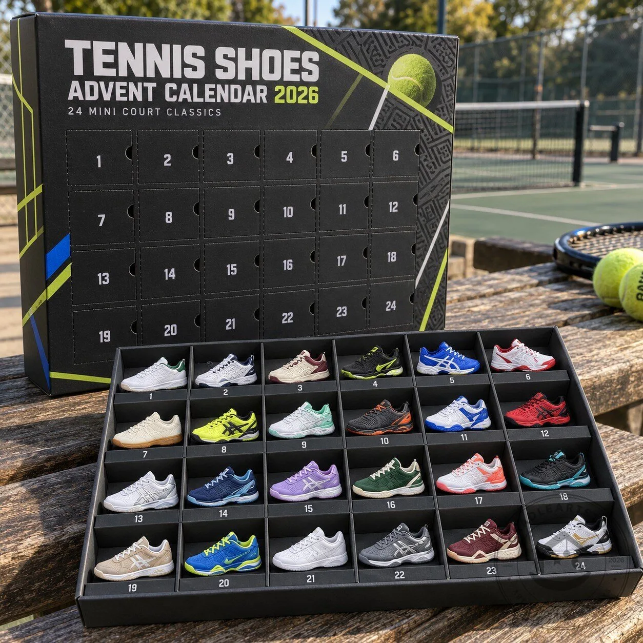 Tennis Shoes Advent Calendar 2026