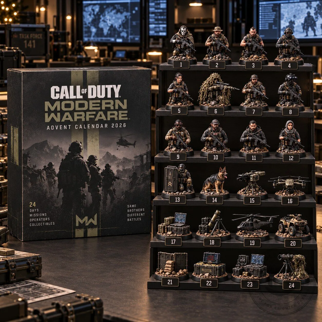 Call Of Duty Modern Warfare Advent Calendar 2026 Christmas Countdown